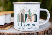 I Have No Shelf Control | Book Worm | Digital Design