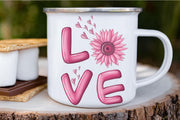 Love Flower | Valentines Day | Sublimation Png