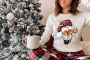Christmas Cow | Sublimation Download | Farm Animals | Western Png Design