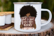 Just A Girl Who Loves Books | Afro Woman