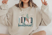 Flowers Books | Love Reading | Booktrovert Png | Sublimation File