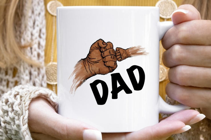 Sublimation Image | Father's Day Design | Adult Baby Fist