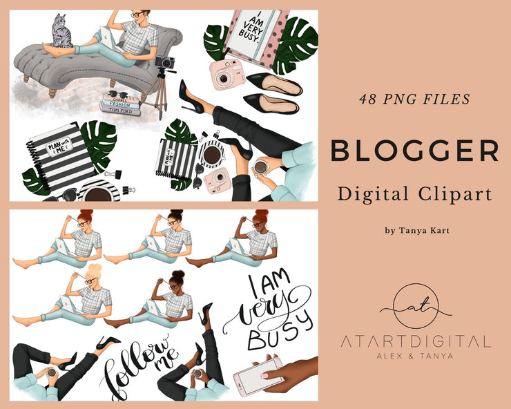 I'm A Blogger Clipart