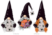 Halloween Gnomes Clipart