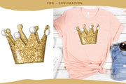 Sublimation Design | Gold Crown Png