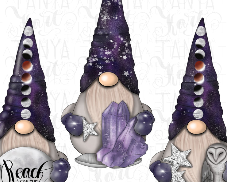 Magic Star Gnomes | Whimsical Design | Sublimation File