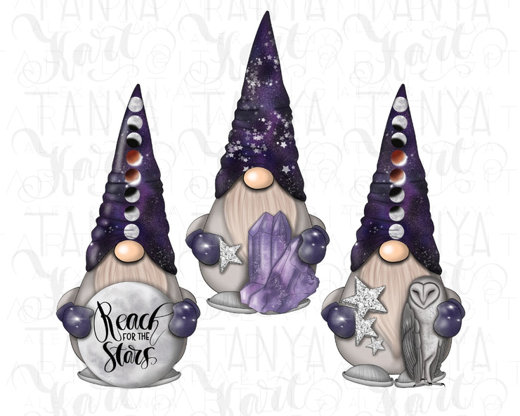 Magic Star Gnomes | Whimsical Design | Sublimation File