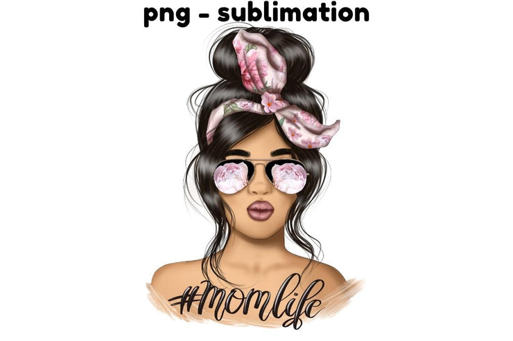 Momlife Illustration| Png File | For Sublimation