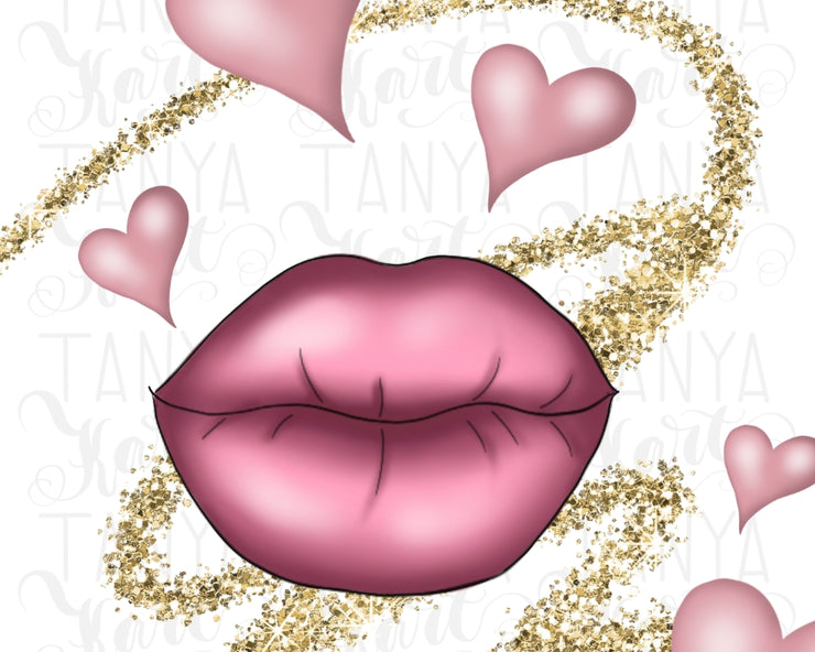 Pink Lips | Valentines Day | Fashion Love