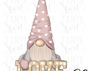 Love Yourself | Valentines Day | Valentine Pink Gnome