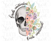 Floral Skull Png | Kinda Emotionless Kinda Emotional