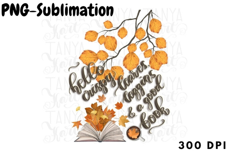 Sublimation Png | Fall Leaves | Autumn Design