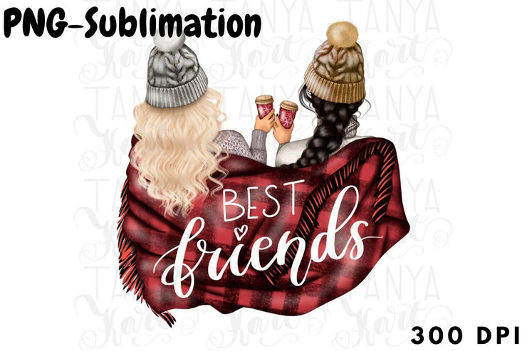 Best Friends Png | Christmas Design