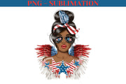 African American | 4th Of July Png | Sublimation Download