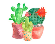 Watercolor Cactus | Sublimation Design