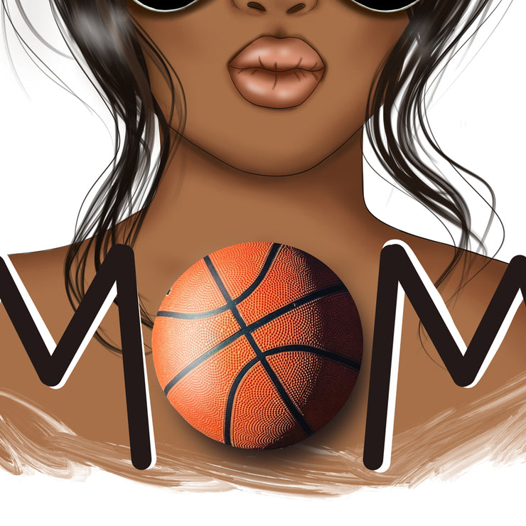 Basketball Mom Life Shirt  Sports Mom SVG and Sublimation