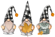 Cozy Fall Gnomes | Buffalo Plaid