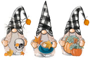 Cozy Fall Gnomes | Buffalo Plaid