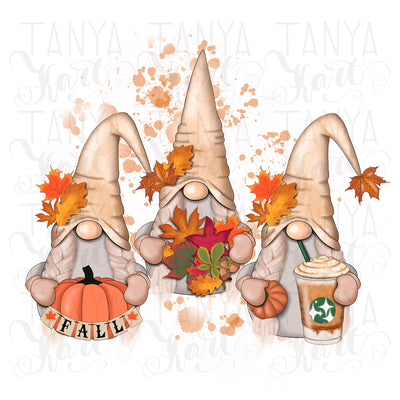 Fall Gnomes Autumn Design