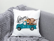 Farm Animals | Sublimation Png | Hand Drawn | Turquoise Truck