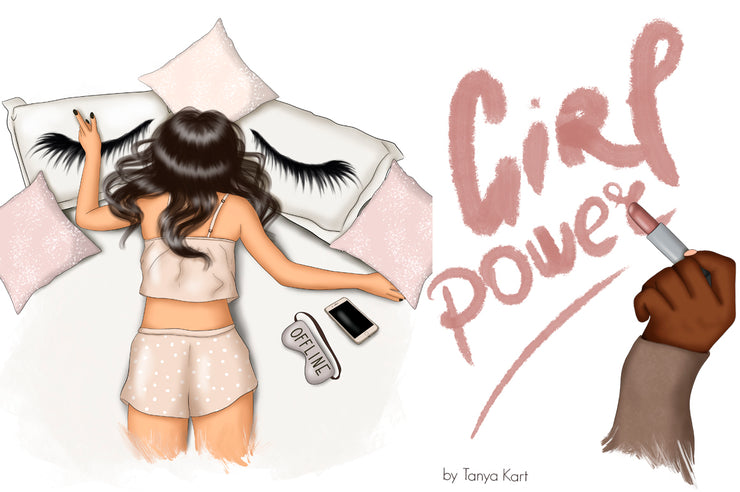 Power Girl Clipart
