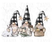 Christmas Gnomes Png Digital Design