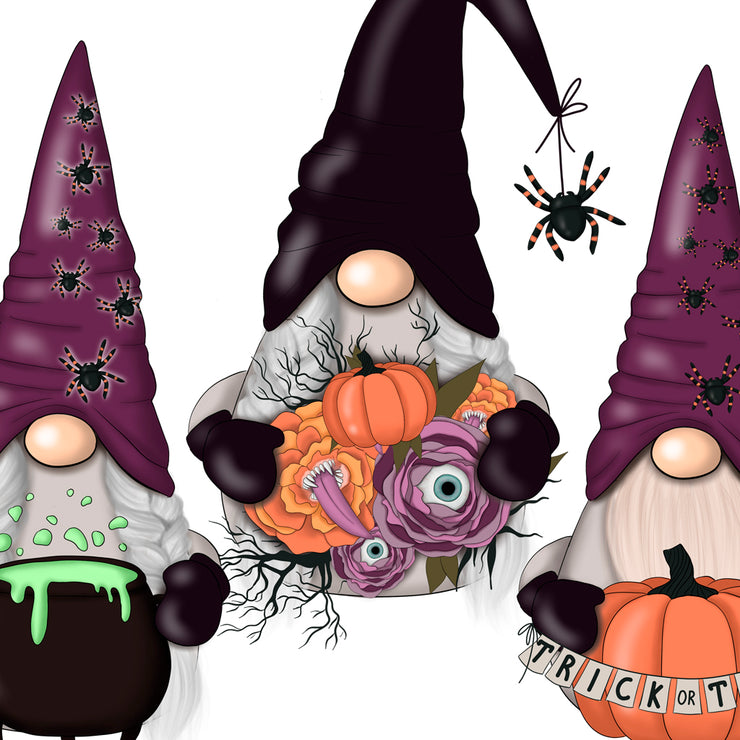Halloween October Gnomes Png