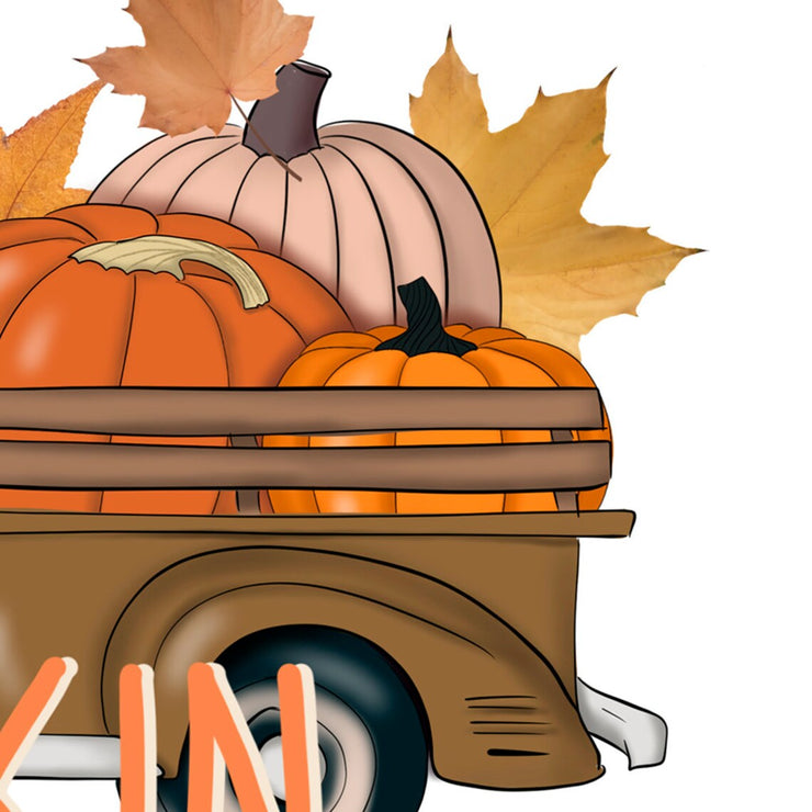 Pumpkin Everything | Fall Sublimation Design | Autumn Truck