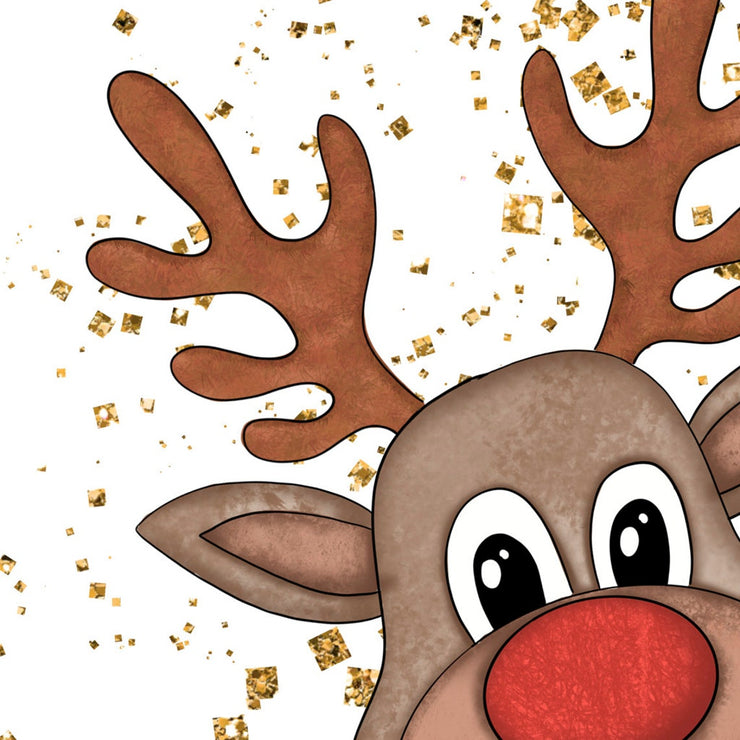 Oh Deer Christmas Illustration