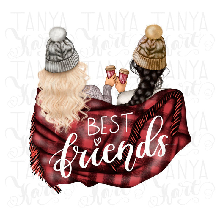 Best Friends Png | Christmas Design