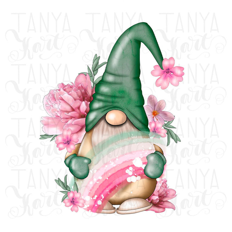 Sublimation Design| Rainbow Gnome