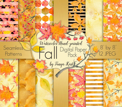 Fall Digital Paper Pack