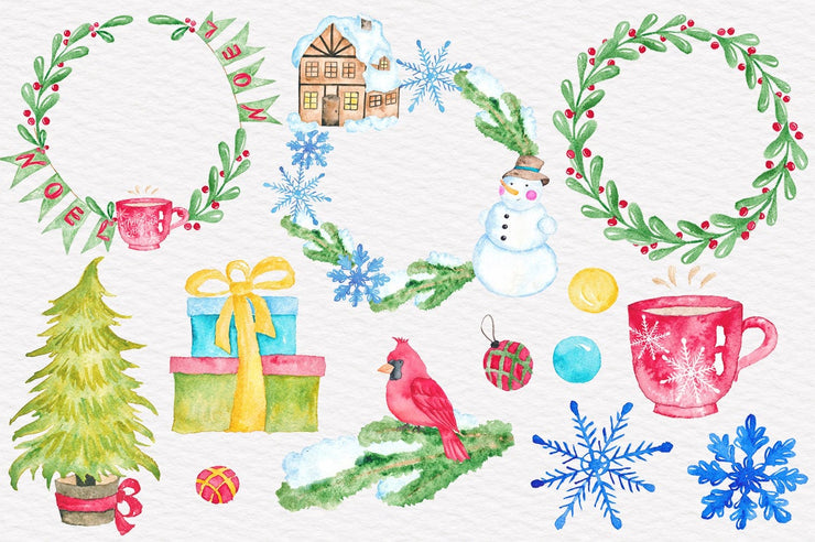 Christmas Time In The City Clipart