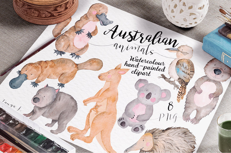 Australian Animals Clipart