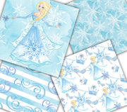 Snow Queen Christmas Paper