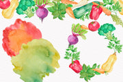 Vegetable Watercolor Collection