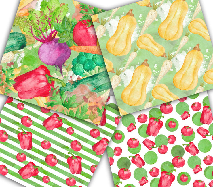 Vegetable's Digital Paper Pack