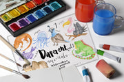 Different Watercolor Animals Clipart