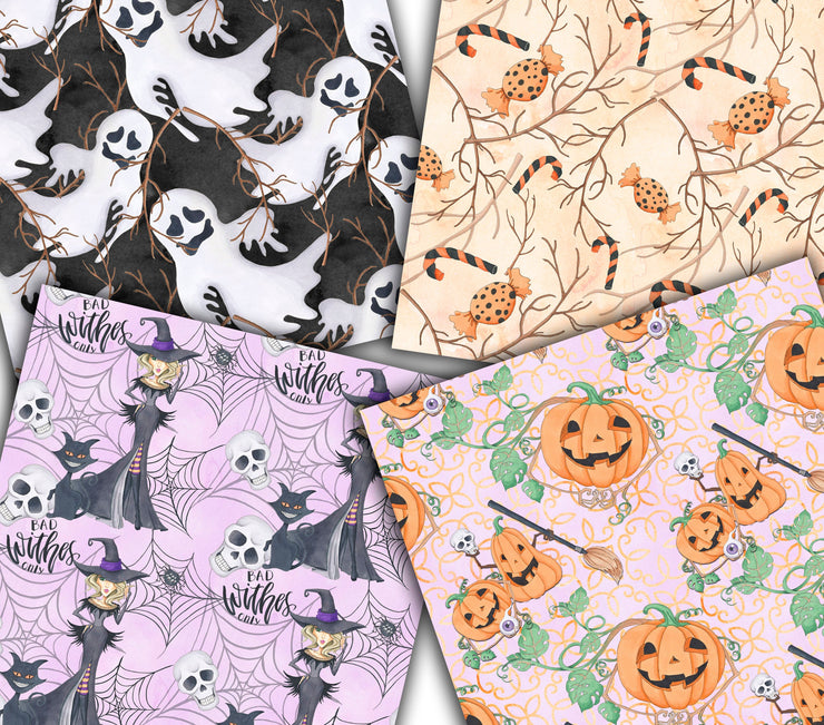 Happy Halloween Digital Paper Pack