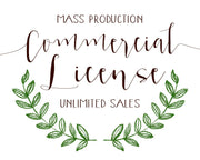 Commercial  License Mass Production
