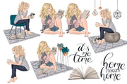 Home Hygge Home Clipart