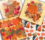 Happy Fall Autumn Patterns