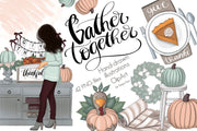Gather Together Clipart