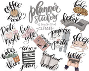 Planner Stickers Clipart