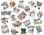 Planner Stickers Clipart