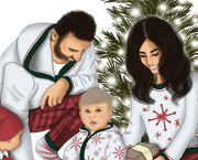 Family Christmas Clipart