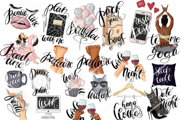 Planner Clipart Diy Stickers
