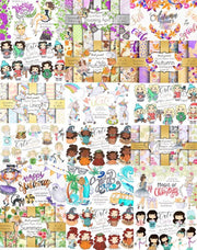 Wow Bundle 2 COLLECTION OF CLIPARTS & PATTERNS