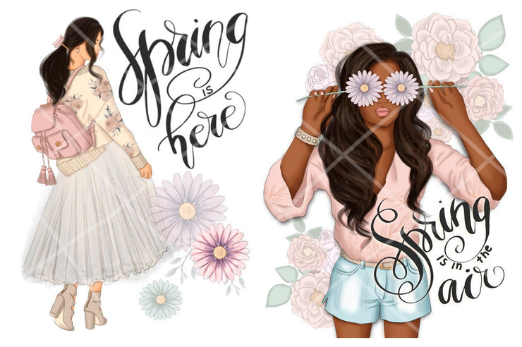 Spring Is In The Air Clipart