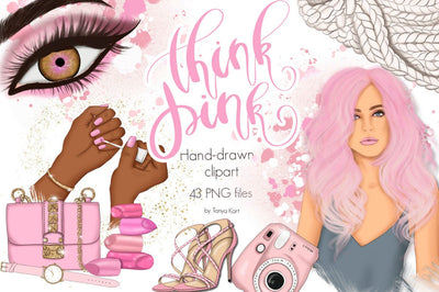 Think Pink Clipart
